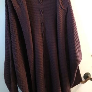 Charlotte Russe hooded cardigan